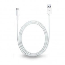 Микро USB кабел за данни, 1м., Бял