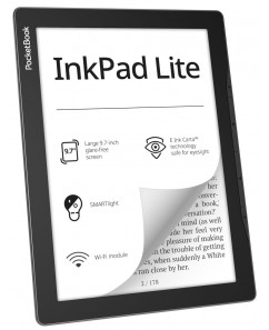 PocketBook InkPad Lite Touch, 9.7", Сив