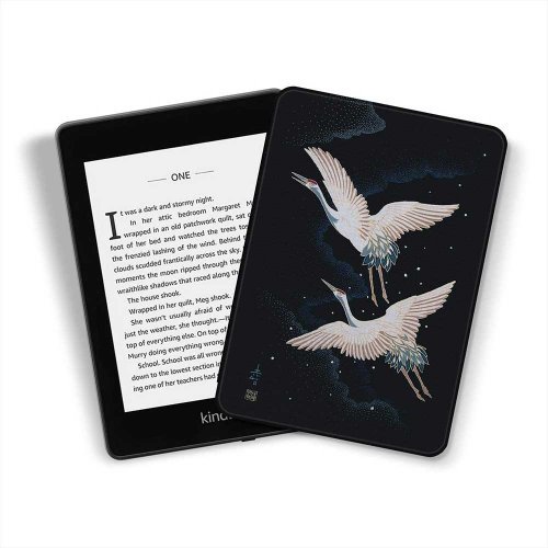 Калъф GARV Slim за Kindle 2019, Cranes