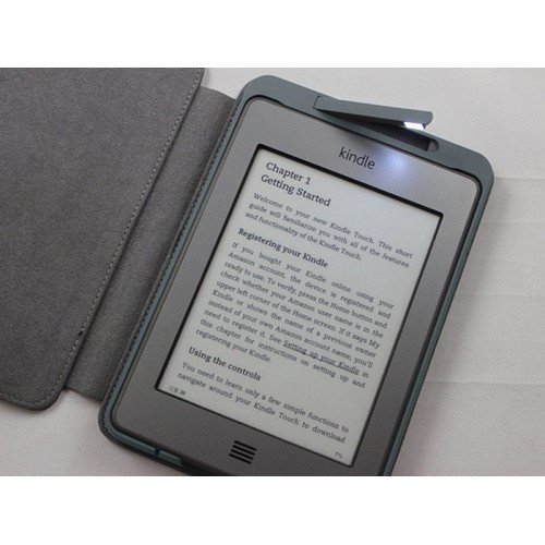Калъф за Kindle Touch с вградена лампичка, Черен