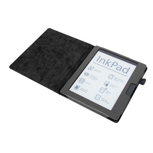 Калъф Magnetic за Pocketbook 840 Inkpad, 840-2 Inkpad 2, Черен