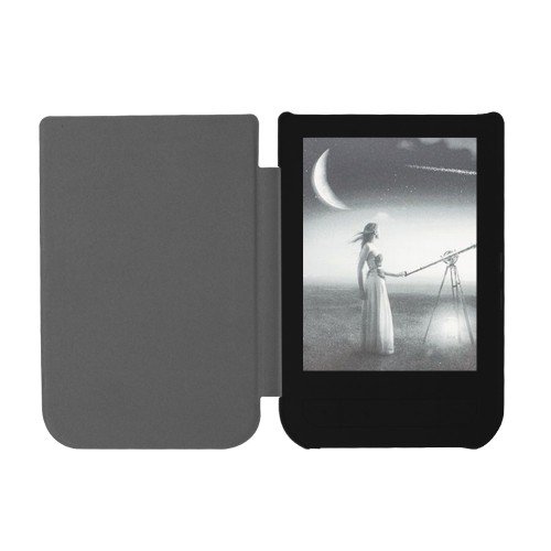 Калъф Premium за Pocketbook Touch HD 631, HD2 631-2, Светлосин