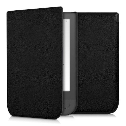 Калъф GARV Premium за Pocketbook Touch HD 631, HD2 631-2, Черен