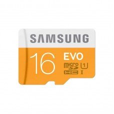 Карта памет MicroSDHC Samsung EVO 16GB, Class 10