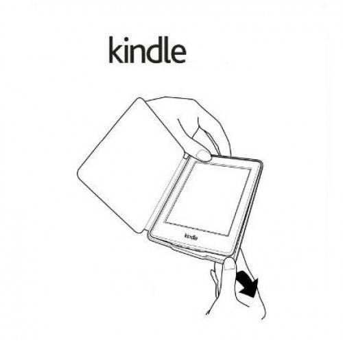 Калъф Slim за New Kindle Touch 2014, Kафяв