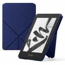 Origami Leather Cover за Kindle Voyage, Син
