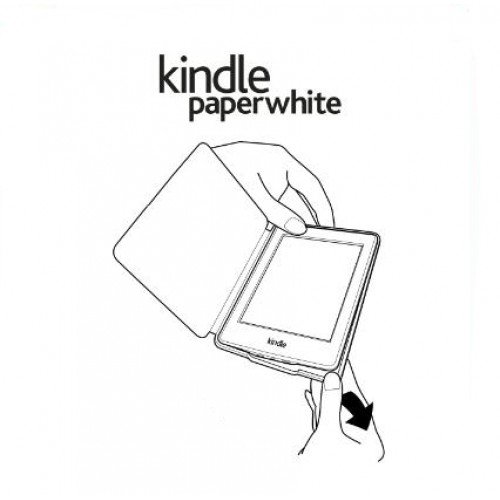 Калъф Business за Kindle Paperwhite 1/2/3, Светлокафяв