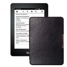 Kindle Voyage Wi-Fi, 300 ppi, Черен + Калъф Premium