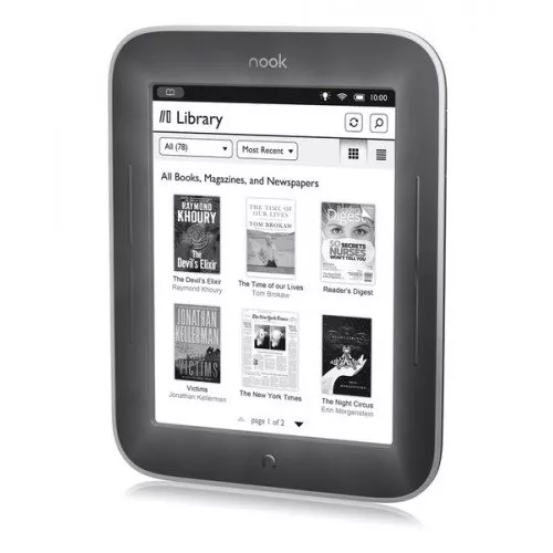 Nook Simple Touch GlowLight, WiFi, Сив