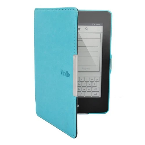 Калъф Business за Kindle Paperwhite 1/2/3, Синьо-зелен