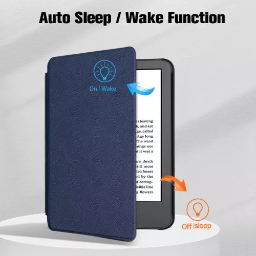 Калъф GARV Smart за Kindle 2022, Тъмносин