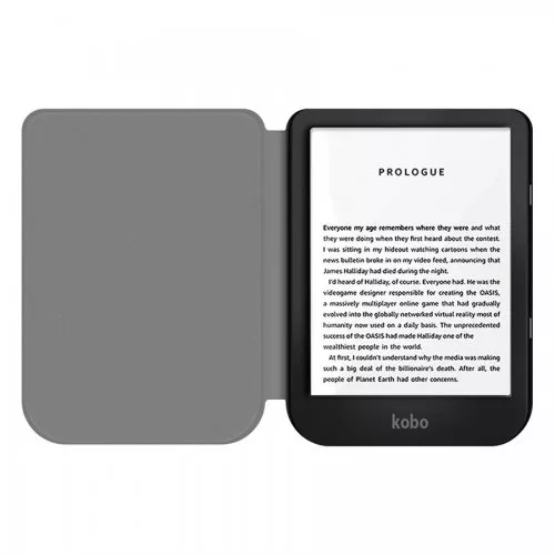 Калъф Premium за Kobo Nia, Сив