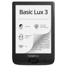 Pocketbook Basic Lux 3 PB617, 6", Черен
