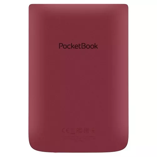 PocketBook Touch Lux 5 PB628, 6", Червен