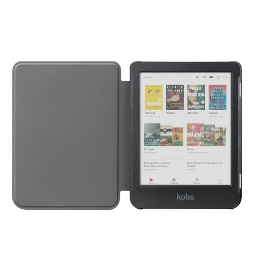 Калъф GARV Slim за Kobo Clara BW, Черен Калъф GARV Slim за Kobo Clara BW, Черен