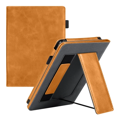 Калъф GARV Stand за Kobo Clara BW, Кафяв Калъф GARV Stand за Kobo Clara BW, Кафяв