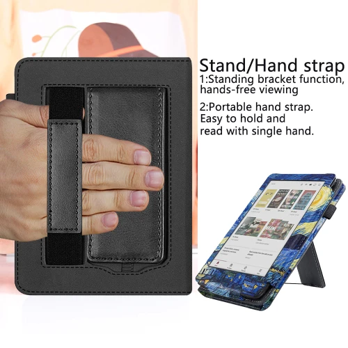 Калъф GARV Stand за Kobo Clara BW, Starry Night