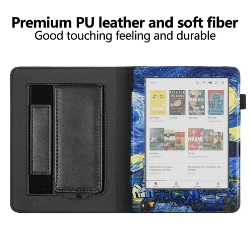 Калъф GARV Stand за Kobo Clara BW, Starry Night