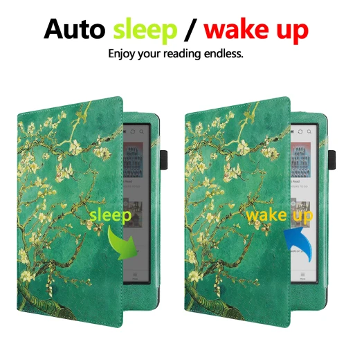 Калъф GARV Stand за Kobo Clara BW, Almond Tree