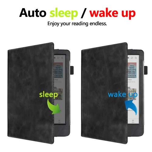 Калъф GARV Stand за Kobo Clara Colour, Черен