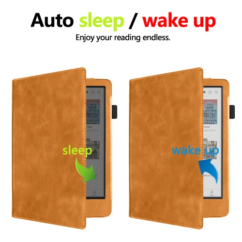 Калъф GARV Stand за Kobo Clara Colour, Кафяв