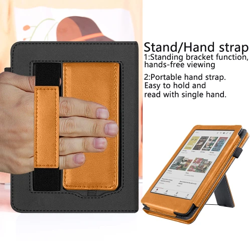 Калъф GARV Stand за Kobo Clara Colour, Кафяв