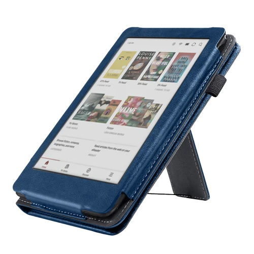 Калъф GARV Stand за Kobo Clara Colour, Тъмносин