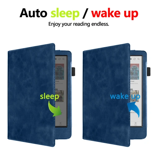 Калъф GARV Stand за Kobo Clara Colour, Тъмносин