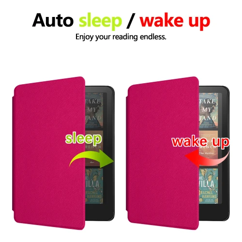 Калъф GARV Smart за Kindle ColorSoft, Hot Pink