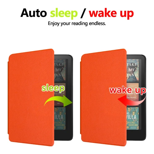 Калъф GARV Smart за Kindle ColorSoft, Оранжев