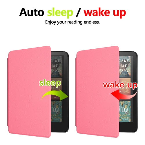 Калъф GARV Smart за Kindle ColorSoft, Розов Калъф GARV Smart за Kindle ColorSoft, Розов