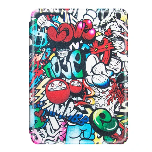 Калъф GARV Slim за Kindle ColorSoft, Graffiti