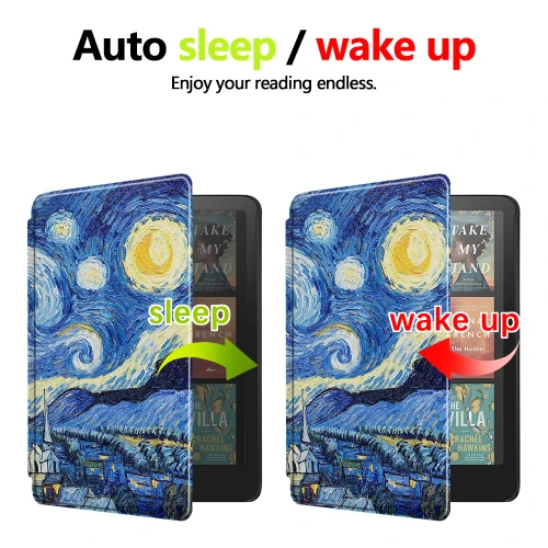 Калъф GARV Slim за Kindle ColorSoft, Starry Night