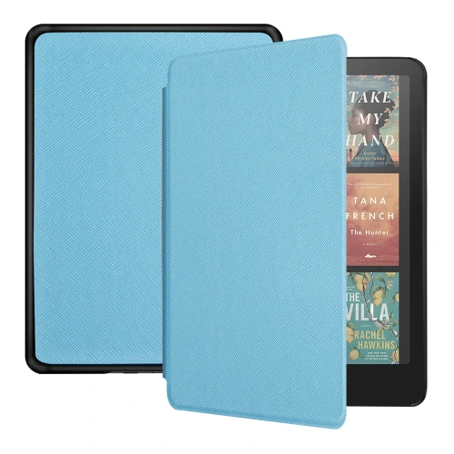 Калъф GARV Smart за Kindle Paperwhite 2024 7", Светлосин