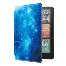 Калъф GARV Slim за Kindle Paperwhite 2024 7", Blue Galaxy