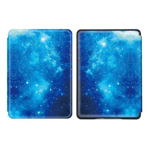 Калъф GARV Slim за Kindle Paperwhite 2024 7", Blue Galaxy