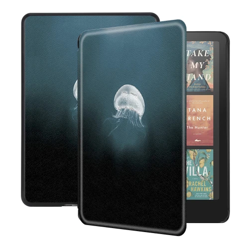 Калъф GARV Slim за Kindle Paperwhite 2024 7", Ethereal Jellyfish