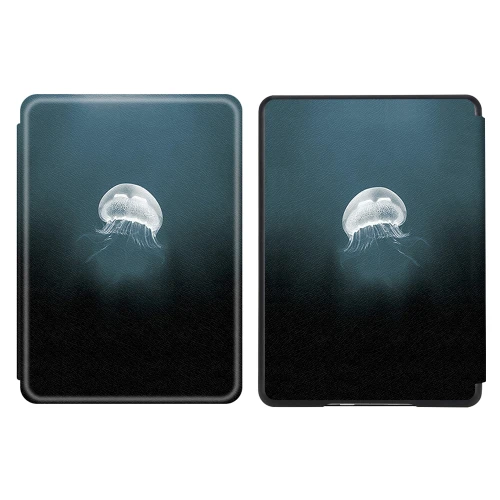 Калъф GARV Slim за Kindle Paperwhite 2024 7", Ethereal Jellyfish