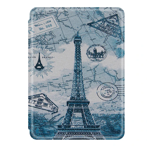 Калъф GARV Slim за Kindle Paperwhite 2024 7", Eiffel Tower