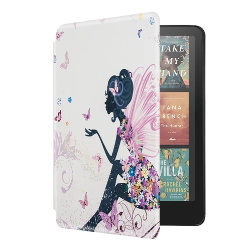 Калъф GARV Slim за Kindle Paperwhite 2024 7", Fairy