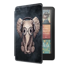 Калъф GARV Slim за Kindle Paperwhite 2024 7", Groovy Elephant