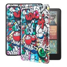 Калъф GARV Slim за Kindle Paperwhite 2024 7", Graffiti