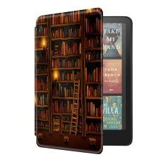 Калъф GARV Slim за Kindle Paperwhite 2024 7", Library