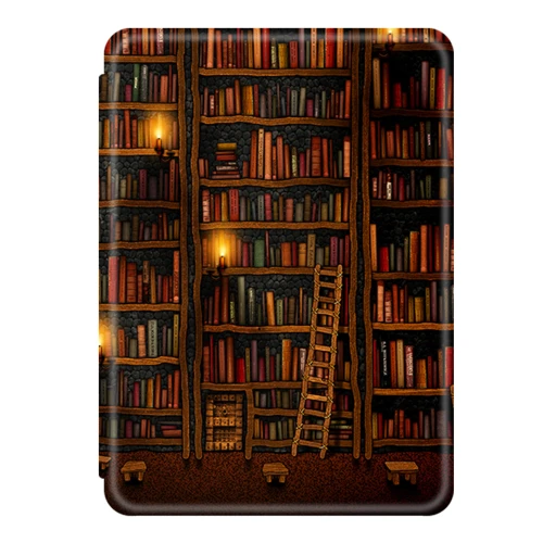 Калъф GARV Slim за Kindle Paperwhite 2024 7", Library