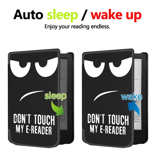 Калъф GARV Slim за Pocketbook Verse Lite, Angry Face