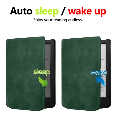 Калъф GARV Slim за Pocketbook Verse Lite, Зелен