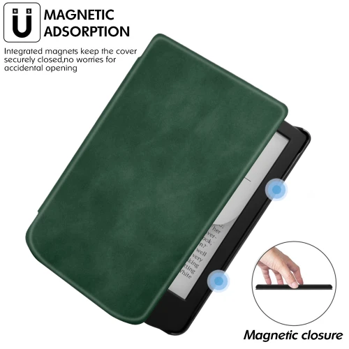 Калъф GARV Slim за Pocketbook Verse Lite, Зелен