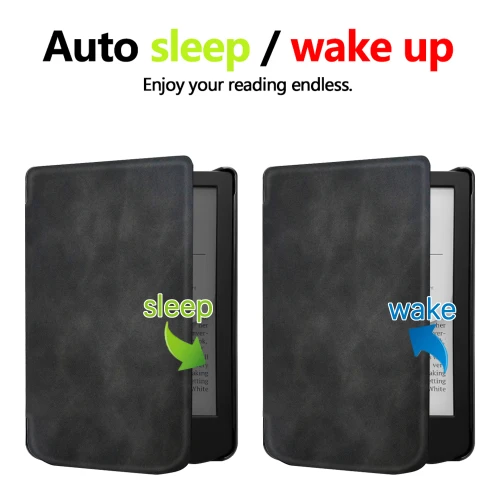 Калъф GARV Slim за Pocketbook Verse Lite, Сив