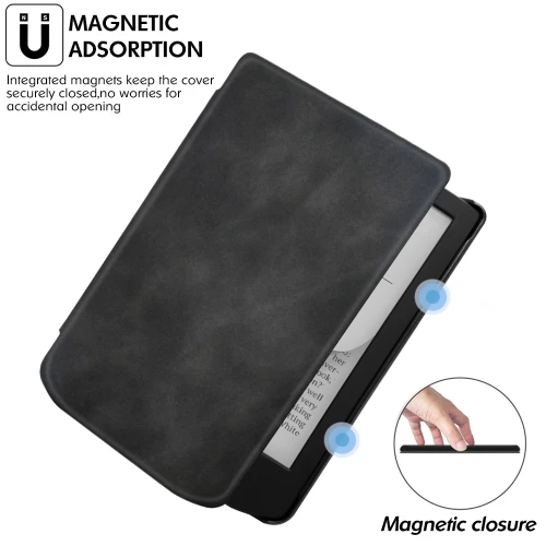 Калъф GARV Slim за Pocketbook Verse Lite, Сив