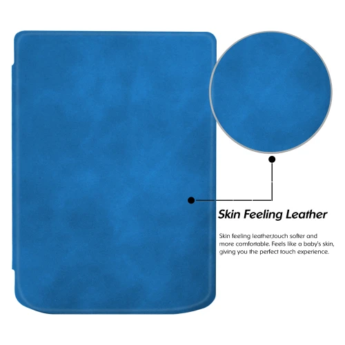 Калъф GARV Slim за Pocketbook Verse Lite, Светлосин